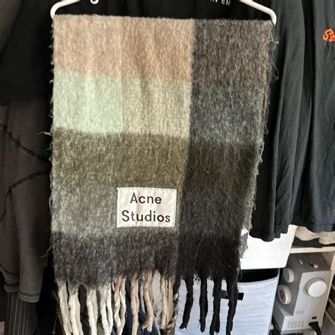 fake acne studio scarf